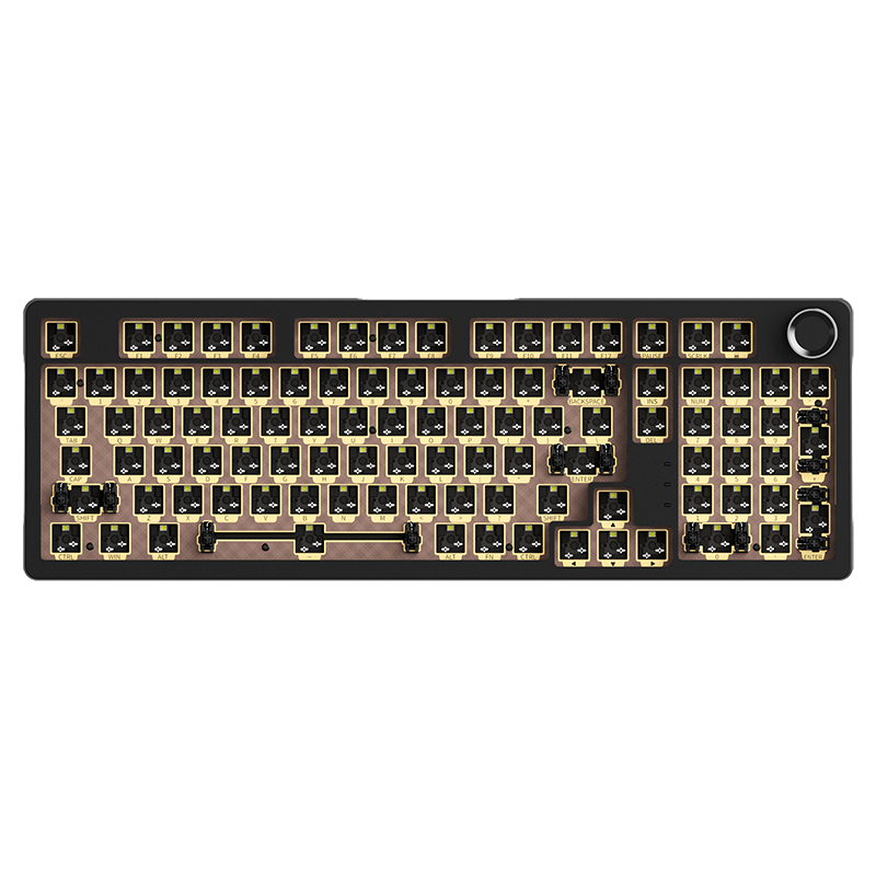 Clavier mécanique personnalisé sans fil JamesDonkey RS2 96 %