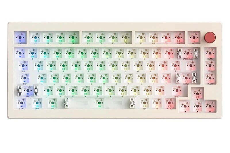 Clavier mécanique personnalisé sans fil JamesDonkey A3 TKL 75 %