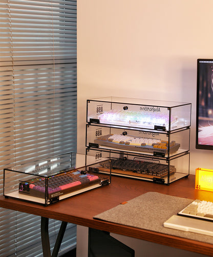 Acrylic Keyboard Storage Organizer