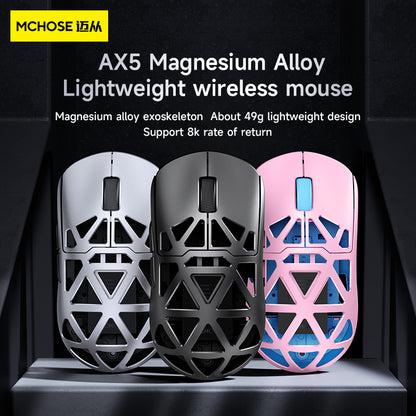 AX5 Magnesium Alloy 8K Wireless Mouse