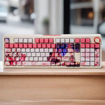 Elysia Genshin Impact Themed Shine-Through Keycaps Cherry Profile