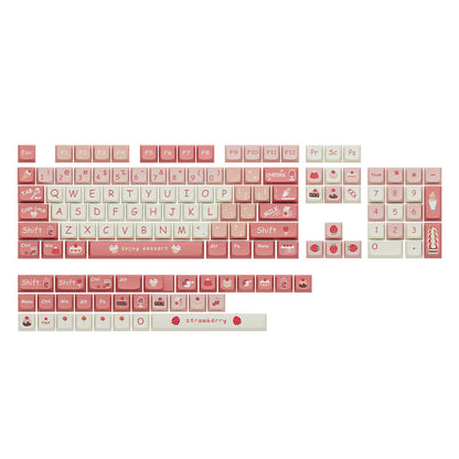 Strawberry Cake XDA Keycaps