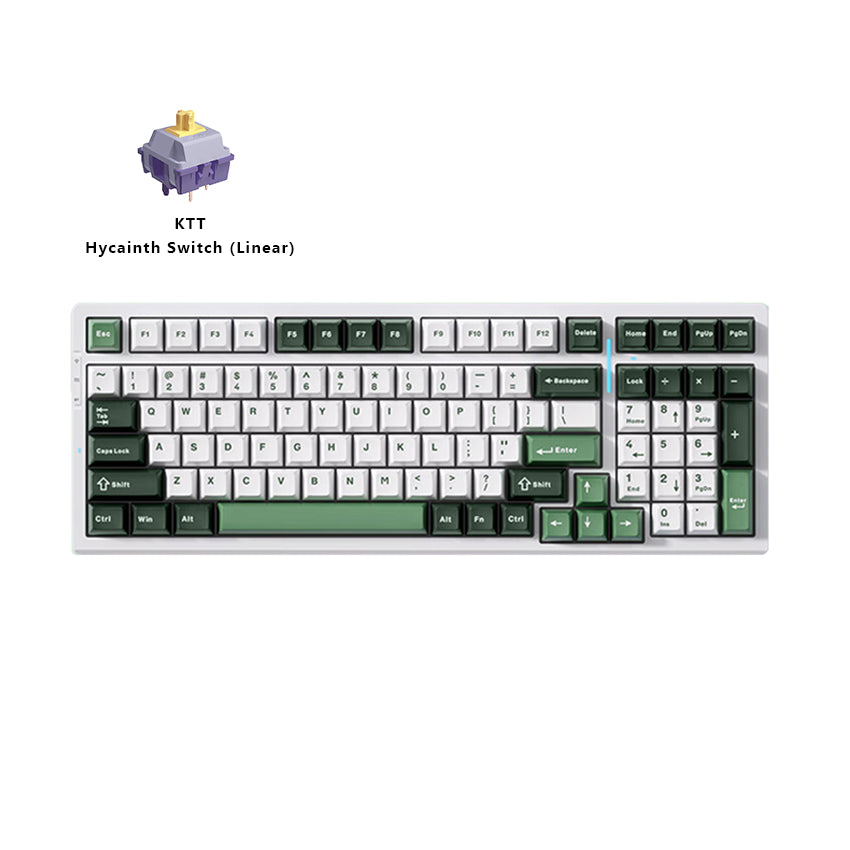 MCHOSE G98 Green Pines Clavier mécanique sans fil RVB