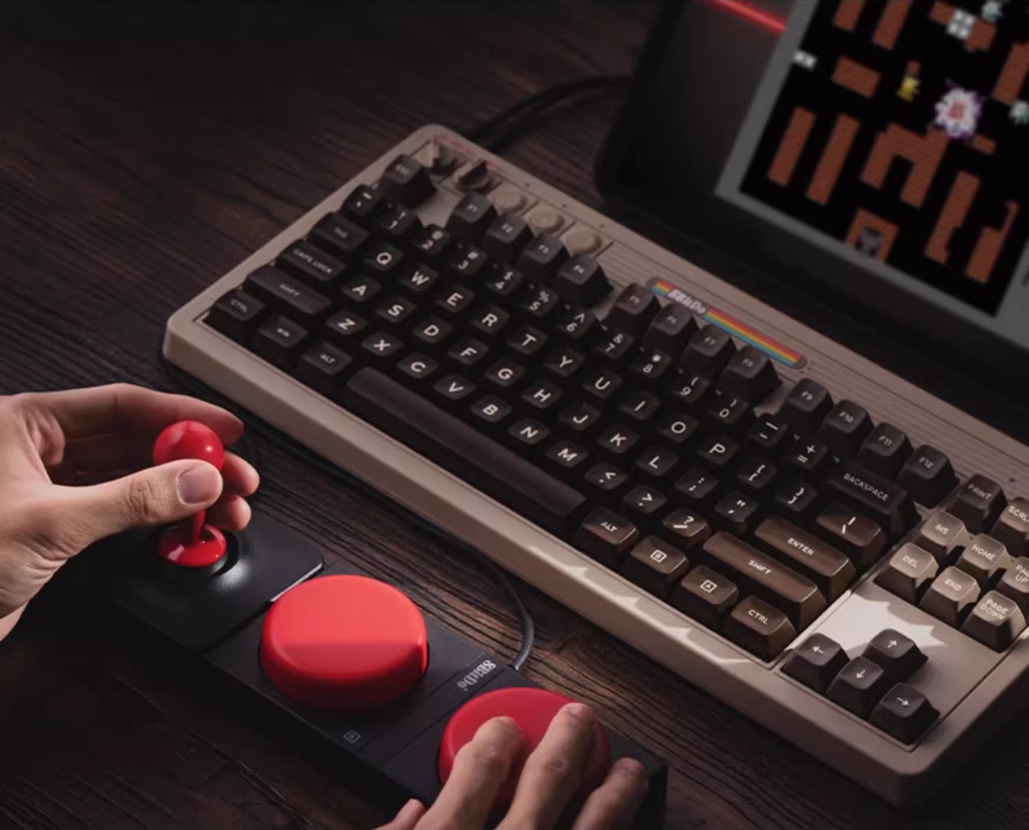 8BitDo Retro87 C64 Mechanical Keyboard 80% TKL Wireless