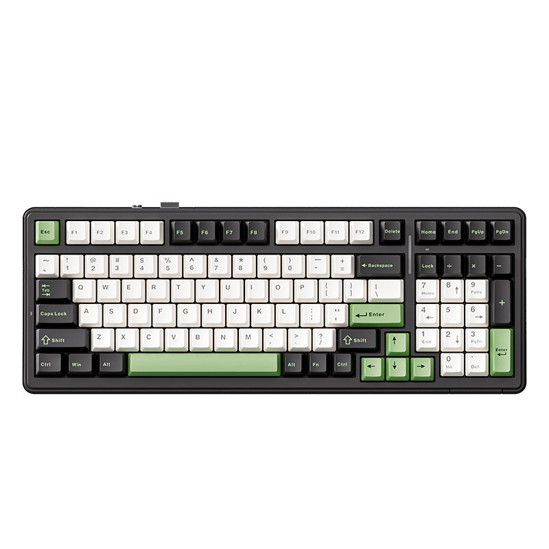 Clavier mécanique Aula F99 Green Glen 98% sans fil RVB