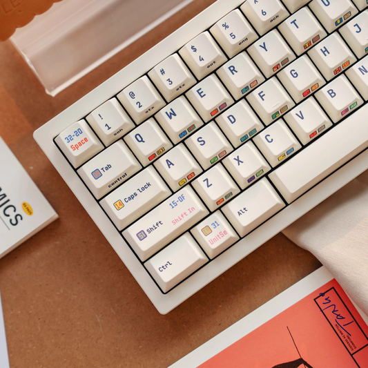 ASCII Table Keycap Set