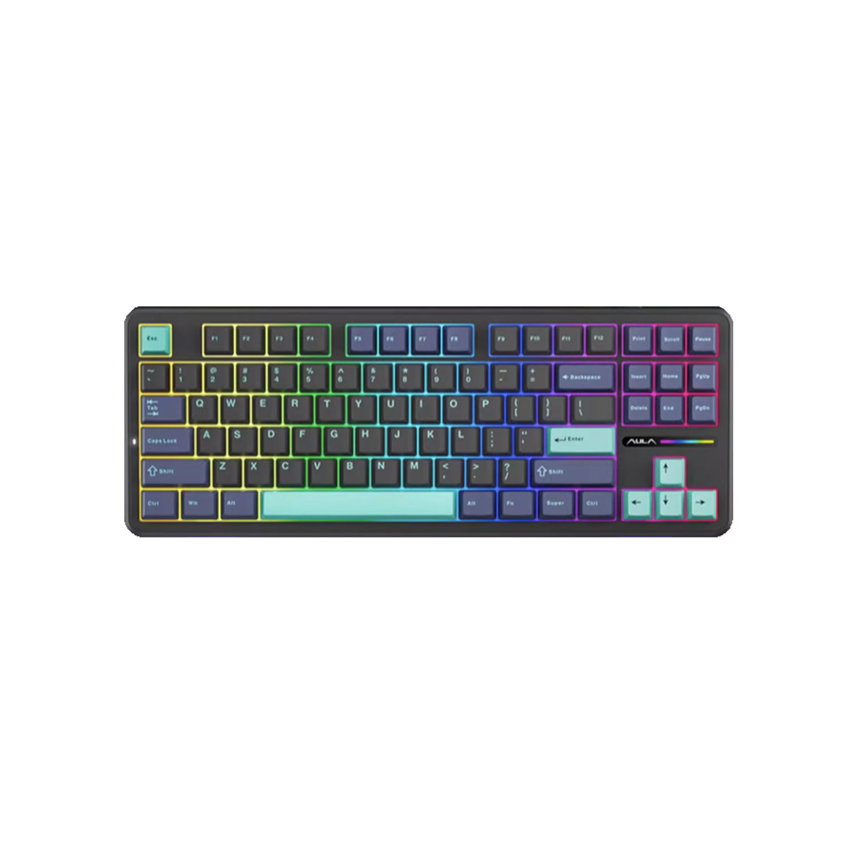 Aula F87 Mechanical Keyboard 80% TKL Wireless RGB