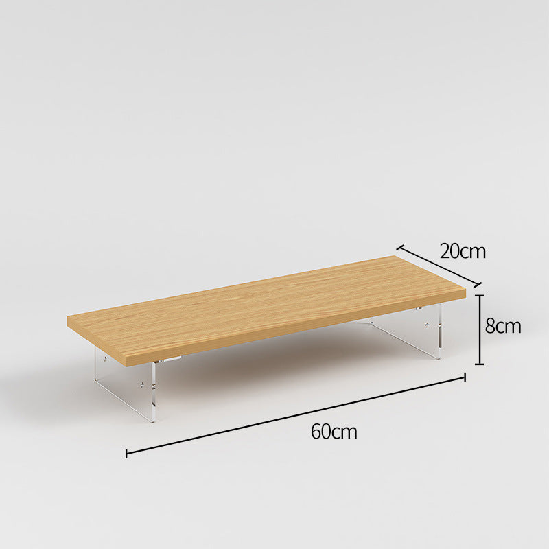 アクリル製コンピューターモニターライザー