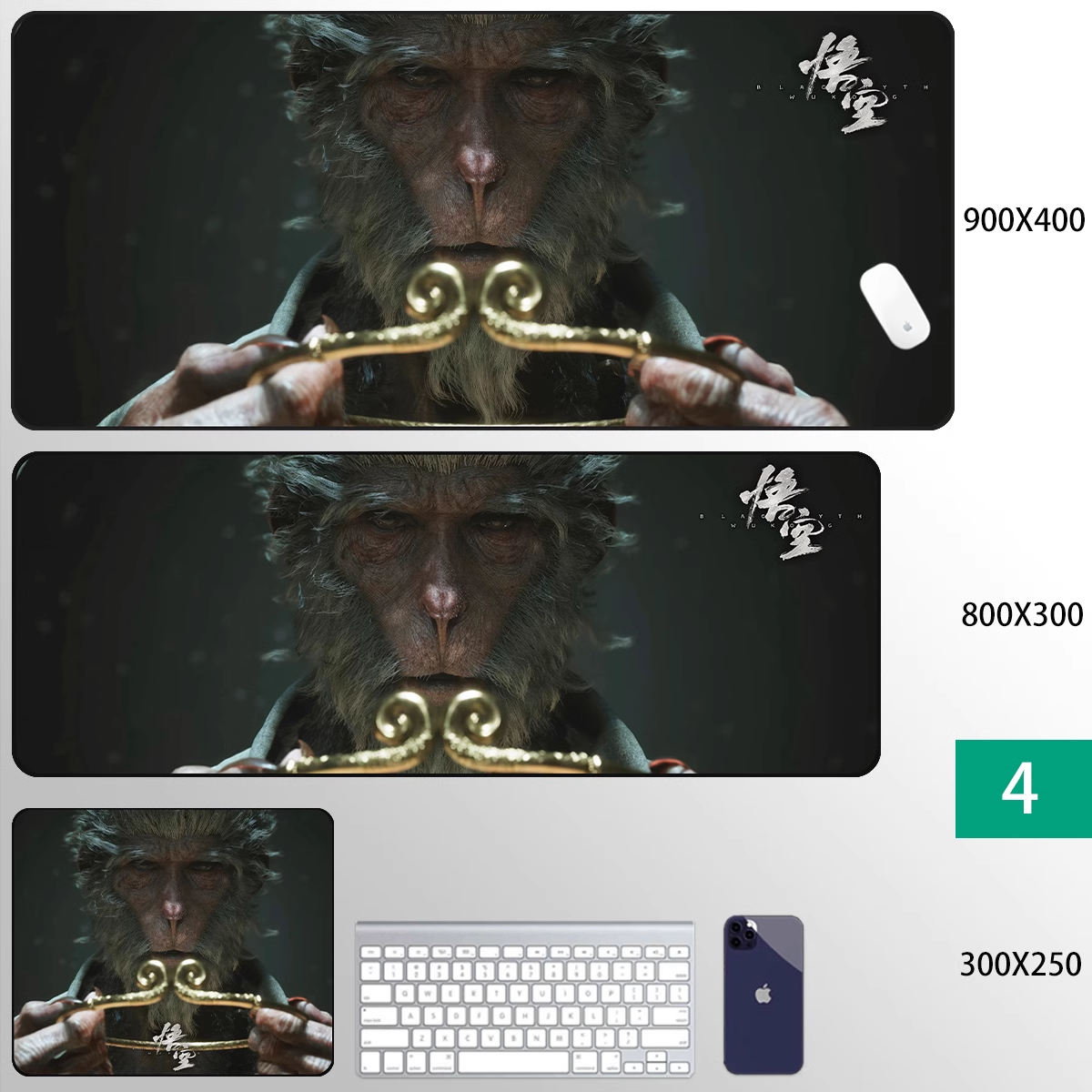 Black Myth: Wukong Themed Deskmat