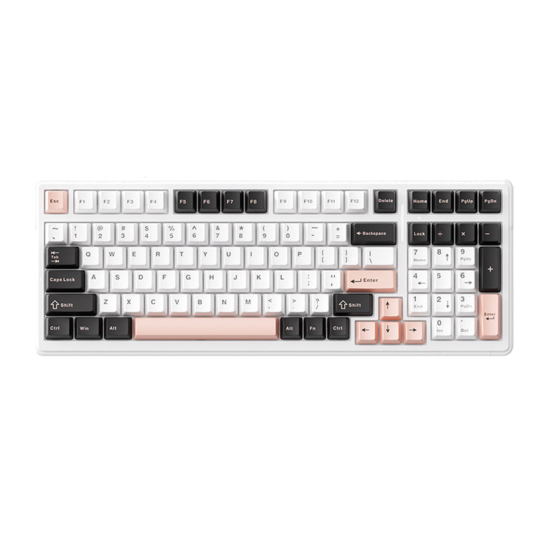 Aula F99 Black Pink Age Mechanical Keyboard 98% Wireless RGB