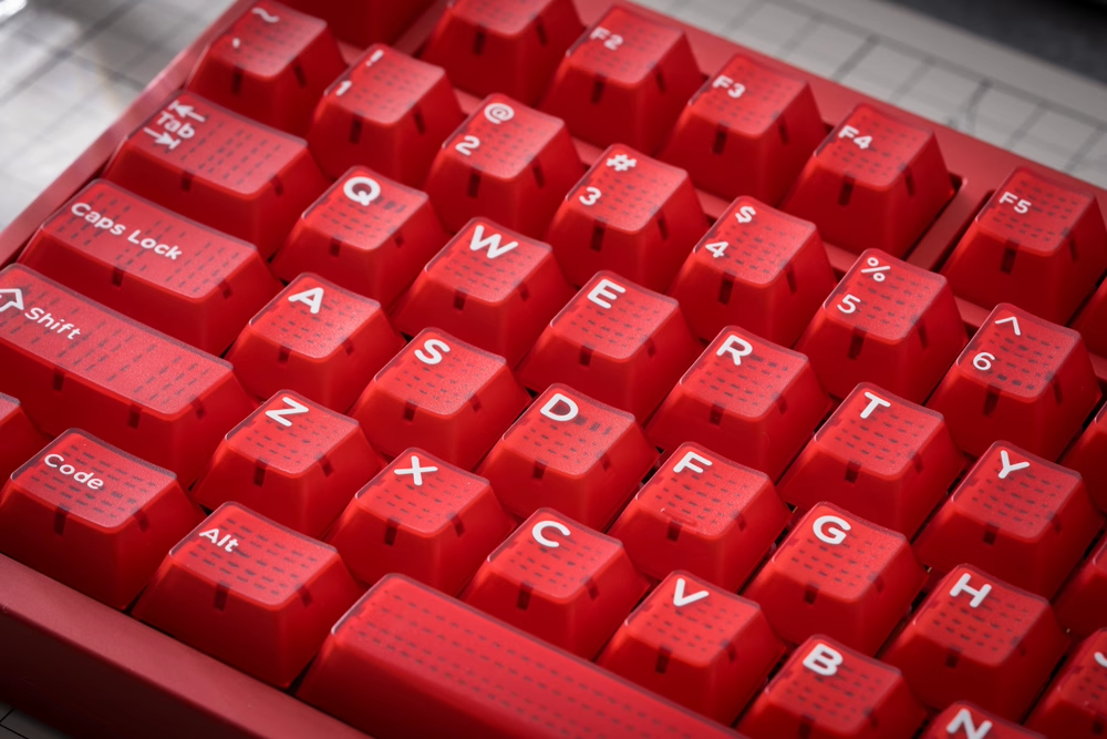 Domikey Ruby Keycap Set Cherry Profile