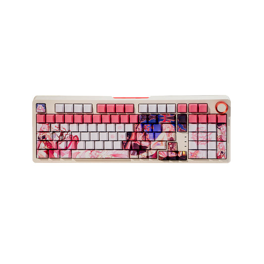 Elysia Genshin Impact Themed Shine-Through Keycaps Cherry Profile