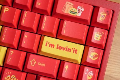 FBB McDonald's Themed Keycap Set