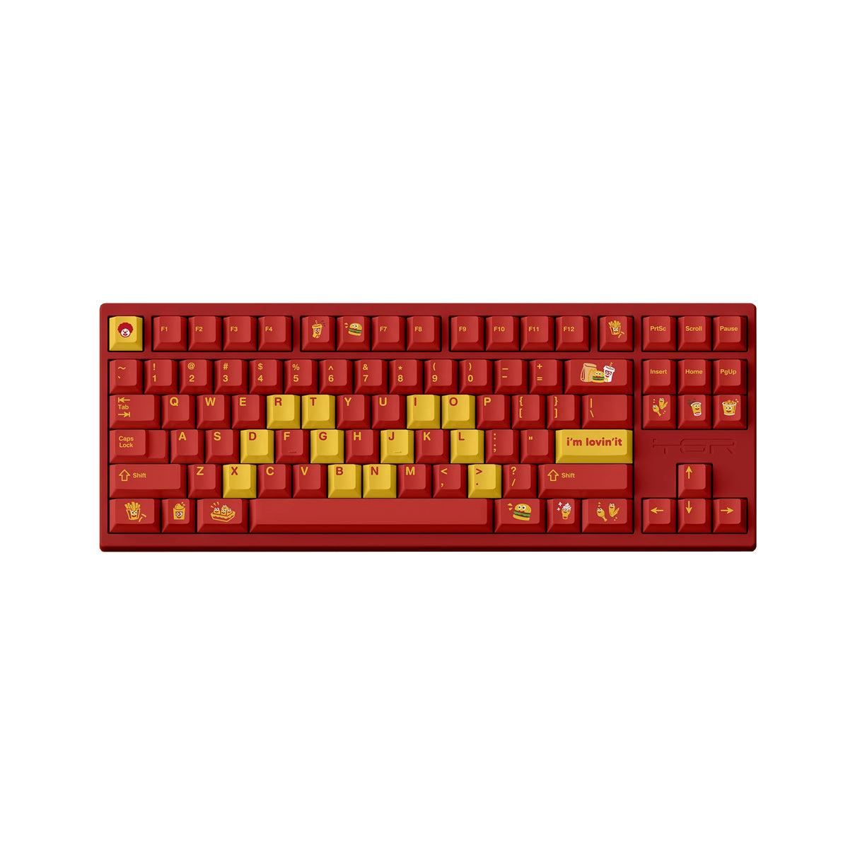 FBB McDonald's Themed Keycap Set