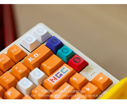 FBB NGC Themed Orange Keycap Set