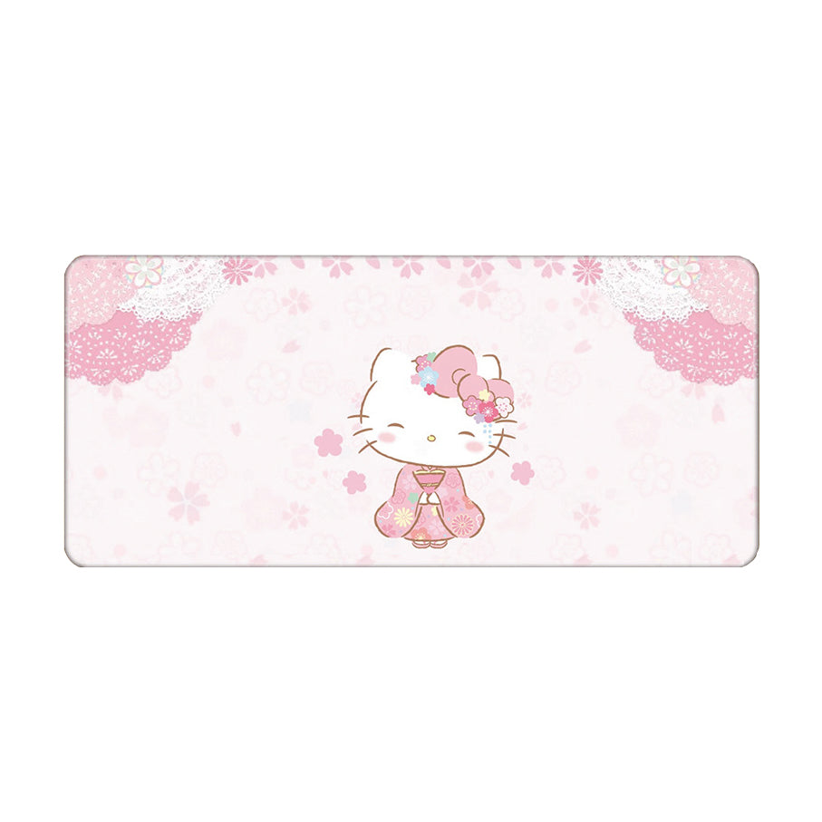 Kawaii Hello Kitty Deskmats XLarge Customizable