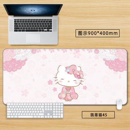 Kawaii Hello Kitty Deskmats XLarge Personnalisable