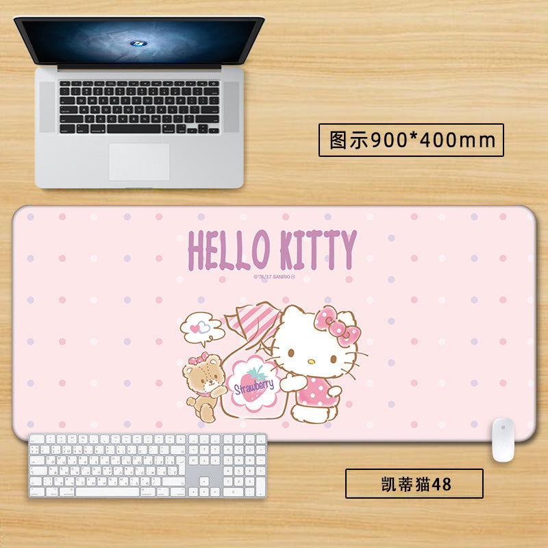 Kawaii Hello Kitty Deskmats XLarge Personnalisable