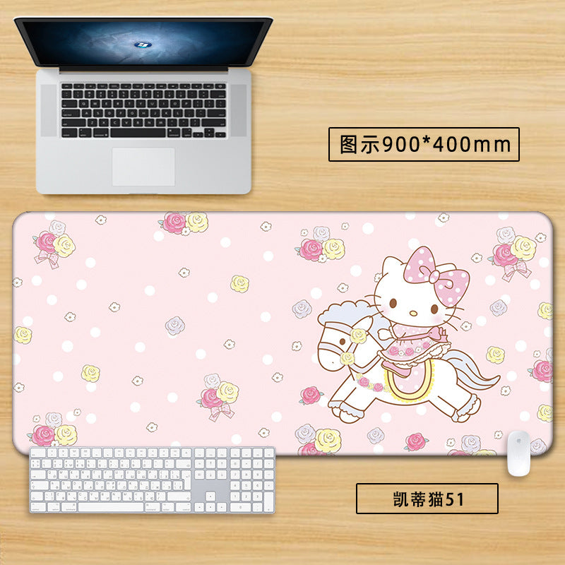 Kawaii Hello Kitty Deskmats XLarge Personnalisable