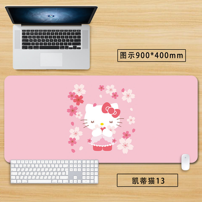 Kawaii Hello Kitty Deskmats XLarge Personnalisable