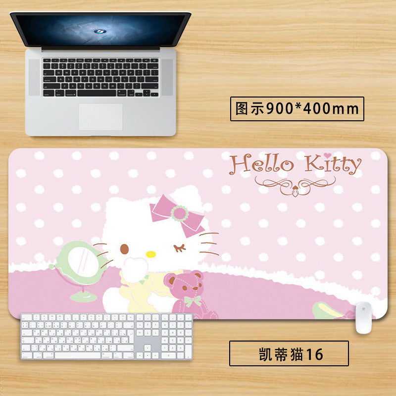 Kawaii Hello Kitty Deskmats XLarge Personnalisable