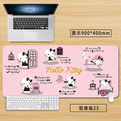 Kawaii Hello Kitty Deskmats XLarge Personnalisable