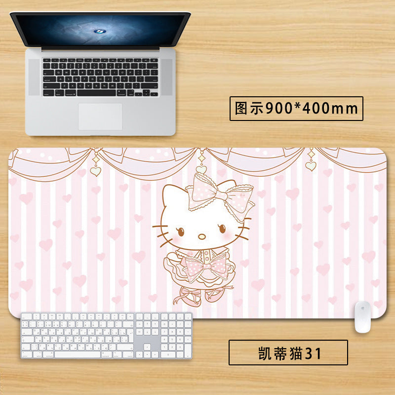 Kawaii Hello Kitty Deskmats XLarge Personnalisable