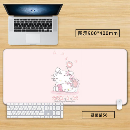 Kawaii Hello Kitty Deskmats XLarge Personnalisable