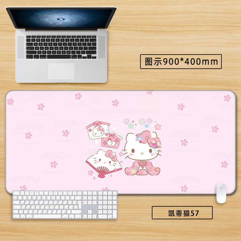 Kawaii Hello Kitty Deskmats XLarge Customizable