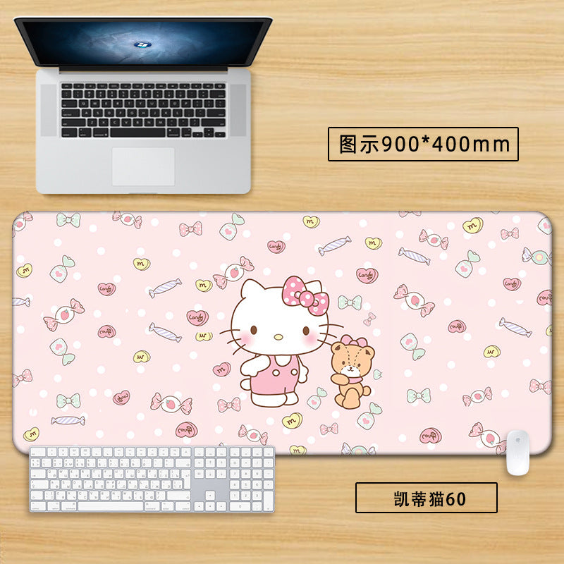 Kawaii Hello Kitty Deskmats XLarge Personnalisable