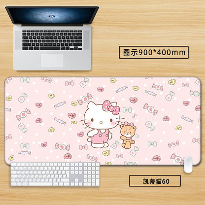 Kawaii Hello Kitty Deskmats XLarge Customizable