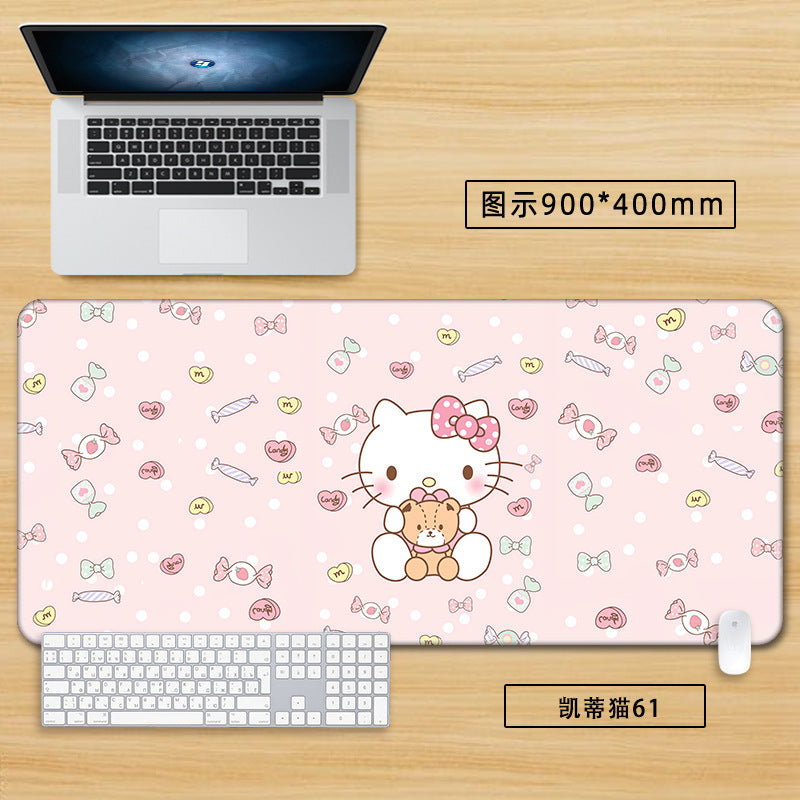 Kawaii Hello Kitty Deskmats XLarge Personnalisable