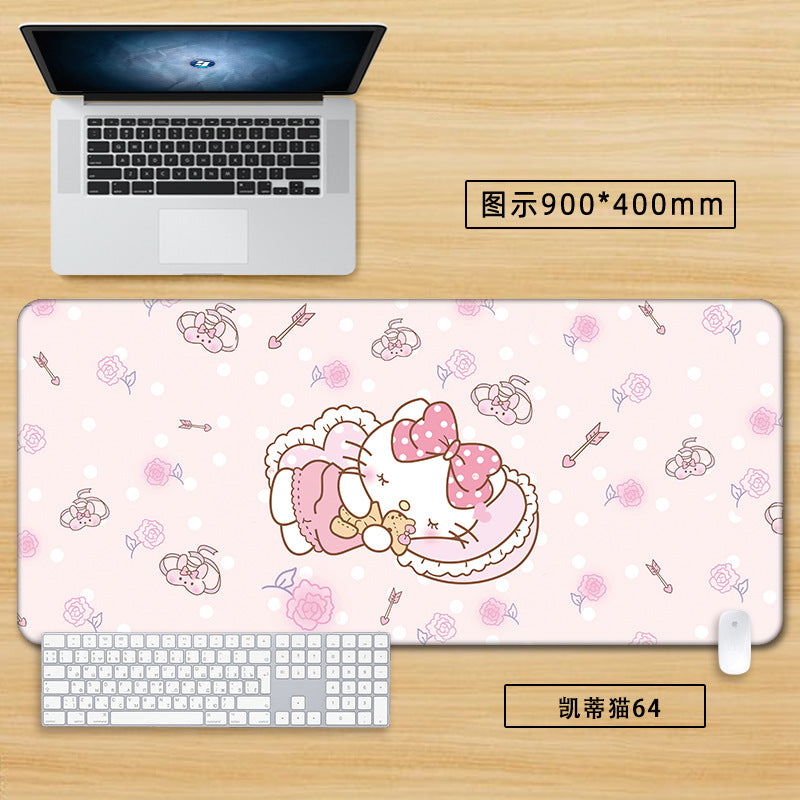 Kawaii Hello Kitty Deskmats XLarge Customizable