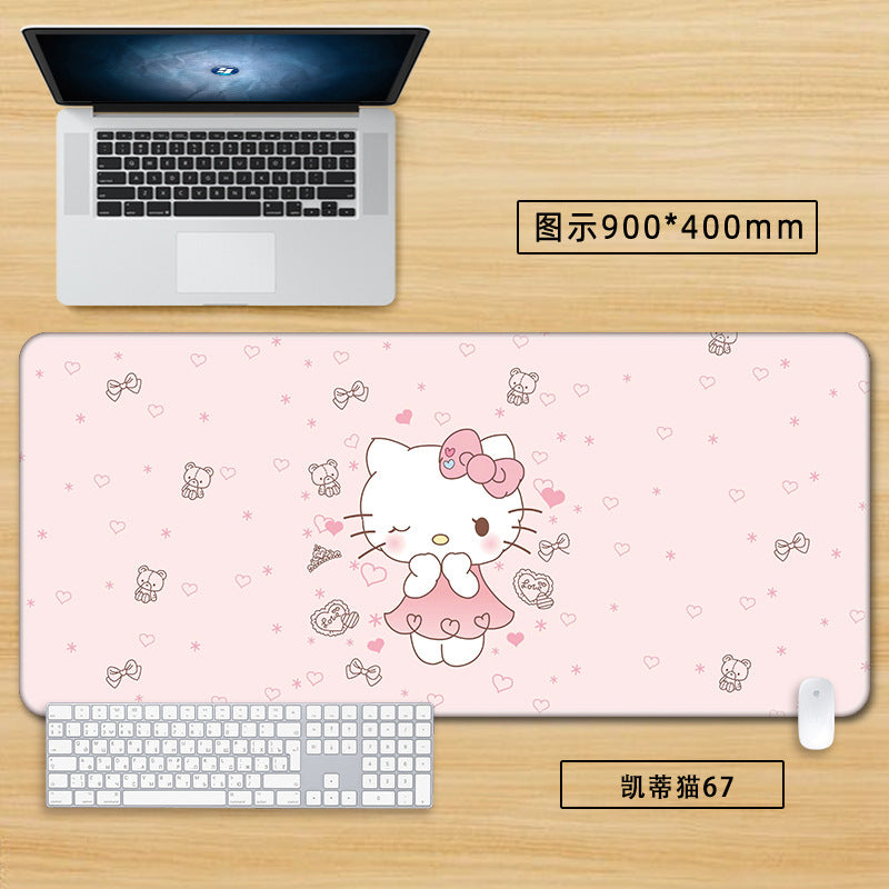 Kawaii Hello Kitty Deskmats XLarge Customizable