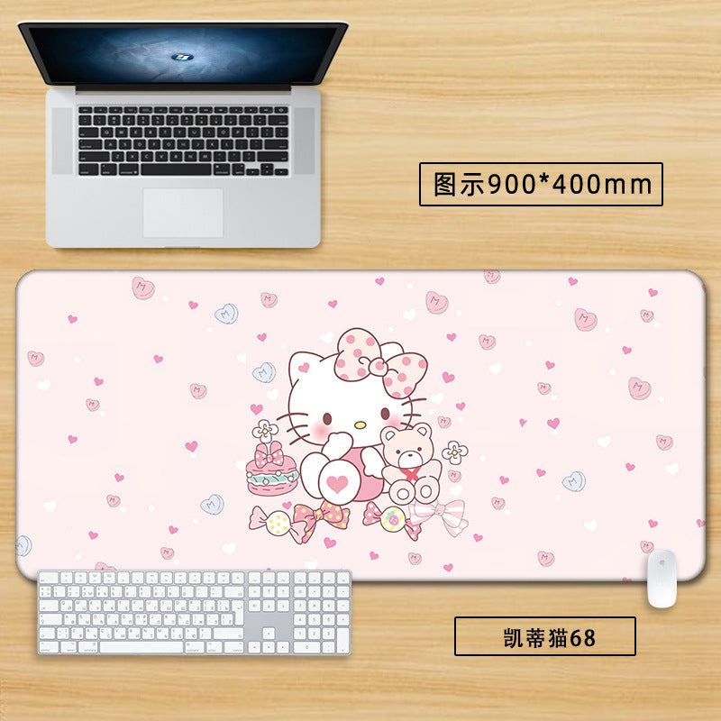 Kawaii Hello Kitty Deskmats XLarge Personnalisable