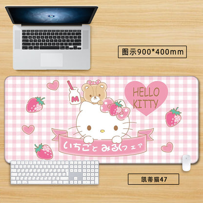 Kawaii Hello Kitty Deskmats XLarge Customizable