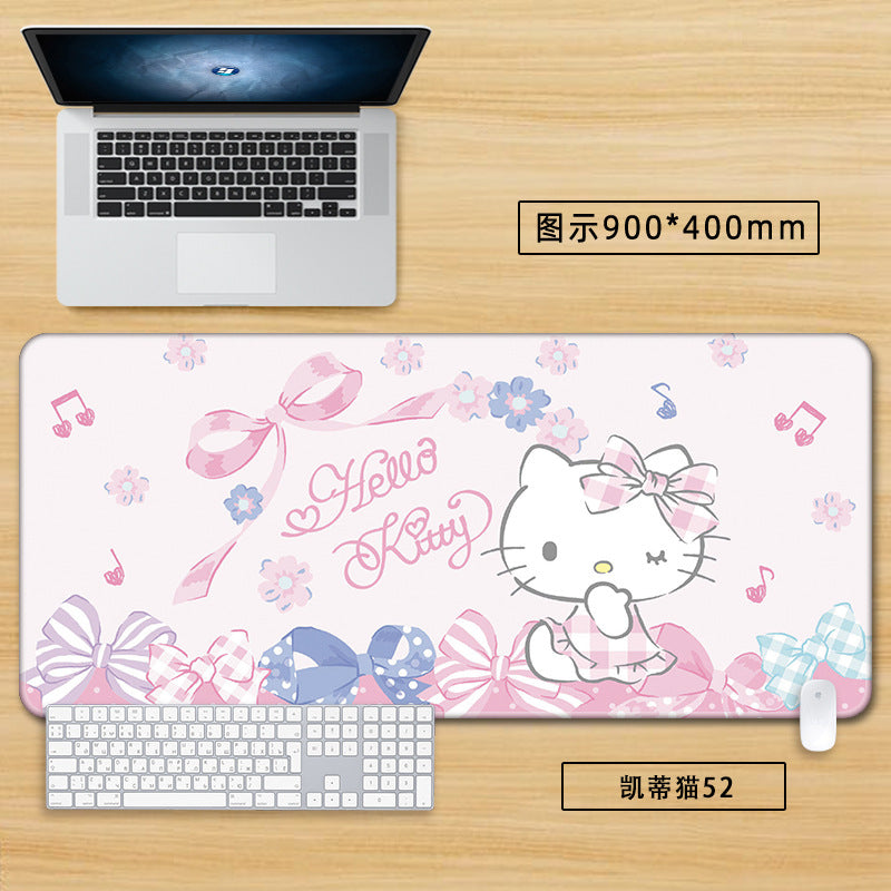 Kawaii Hello Kitty Deskmats XLarge Personnalisable