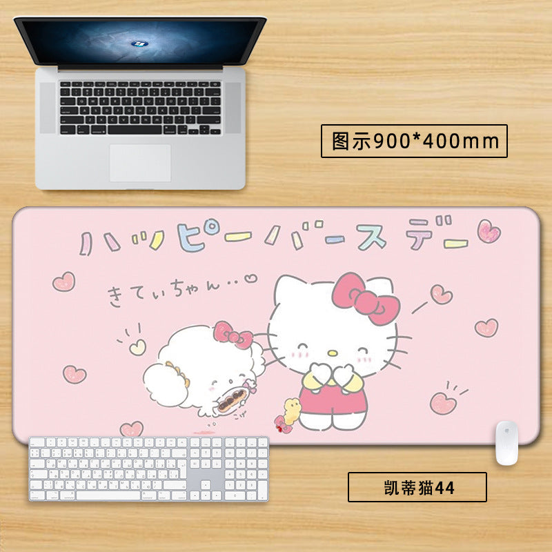 Kawaii Hello Kitty Deskmats XLarge Personnalisable