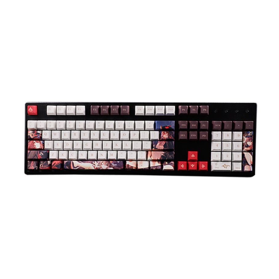 Nahida Genshin Impact Keycaps sur le thème Cherry Profile