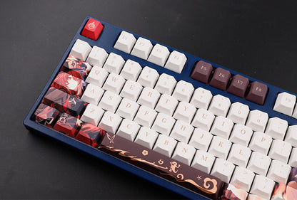 Nahida Genshin Impact Keycaps sur le thème Cherry Profile