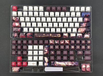 Nahida Genshin Impact Keycaps sur le thème Cherry Profile