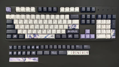 Kochō Shinobu Keycaps sur le thème Cherry Profile