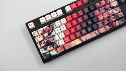 Kaedehara Kazuha Genshin Impact Keycaps sur le thème Cherry Profile