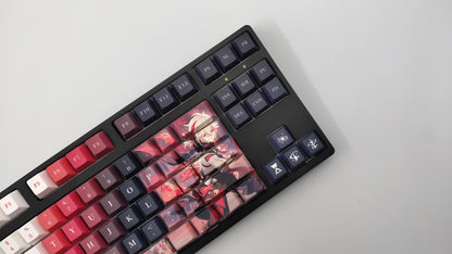 Kaedehara Kazuha Genshin Impact Keycaps sur le thème Cherry Profile