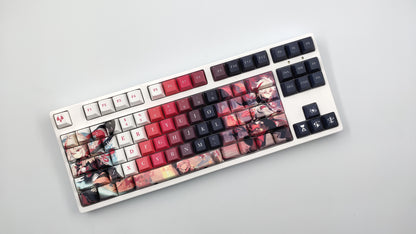 Kaedehara Kazuha Genshin Impact Themed Keycaps Cherry Profile