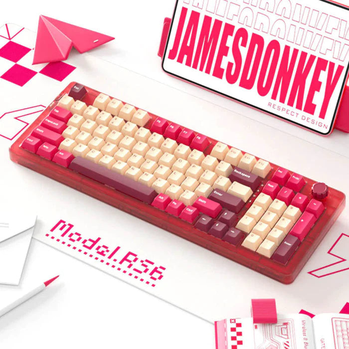 JamesDonkey RS6 96% ワイヤレス カスタム メカニカル キーボード