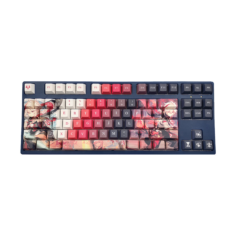 Kaedehara Kazuha Genshin Impact Keycaps sur le thème Cherry Profile