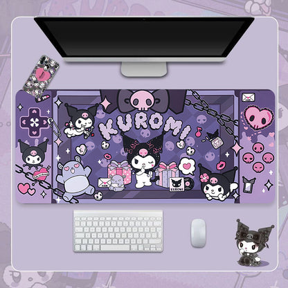 Cute Kuromi Gaming Deskmats XLarge Customizable