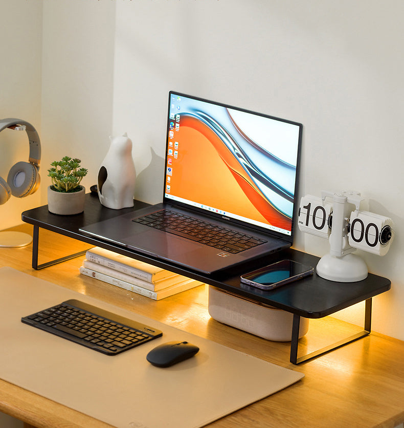 Computer Monitor Riser Made of Wood/Bamboo