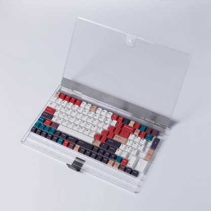 PC Plastic Magnetic Keycaps Organizer Display Case